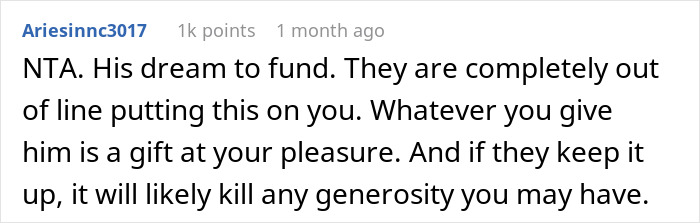 Person Refuses To Help Their &lsquo;Golden&rsquo; Child&rsquo; Brother As They Had To Make It All On Their Own