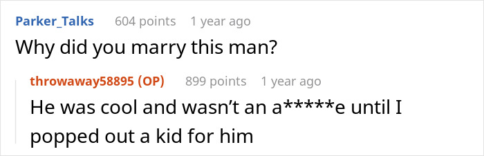 Man Judges Bloody Pads, Not Realizing They Are Due To Giving Birth, Wife Tells Him To Wipe Better Man Judges Bloody Pads, Not Realizing They Are Due To Giving Birth, Wife Tells Him To Wipe Better