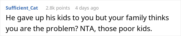 Sister Refuses To Let Widowed Brother Use The "Dead Wife Card" Anymore, Takes His 3 Kids Away