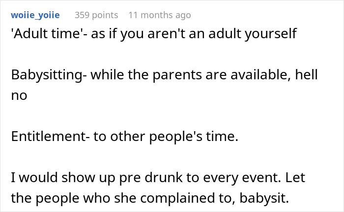 Woman Looks Aunt &ldquo;Dead In The Eye&rdquo; And Chugs Beer After Being Told She Needed To Watch The Kids