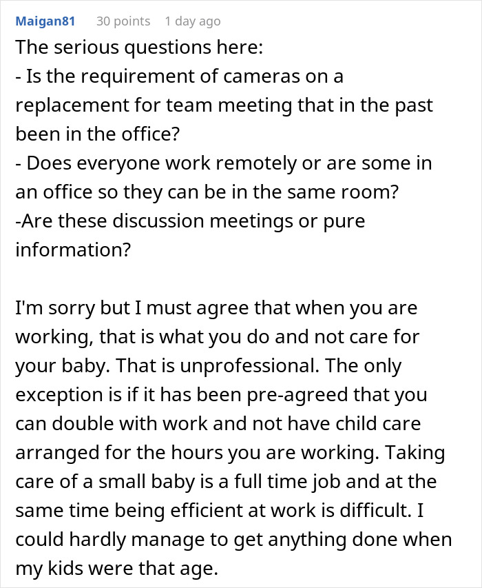 Boss Asks For Cameras To Be On And Full Engagement During Online Meets, One Worker &ldquo;Delivers&rdquo;