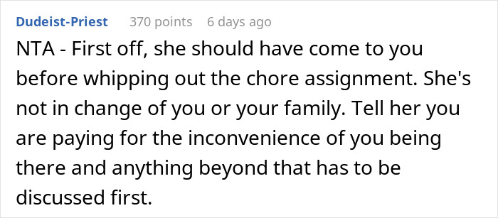Woman Demands SIL&rsquo;s Kids Do Chores Around The House They Don&rsquo;t Even Live In, Drama Ensues