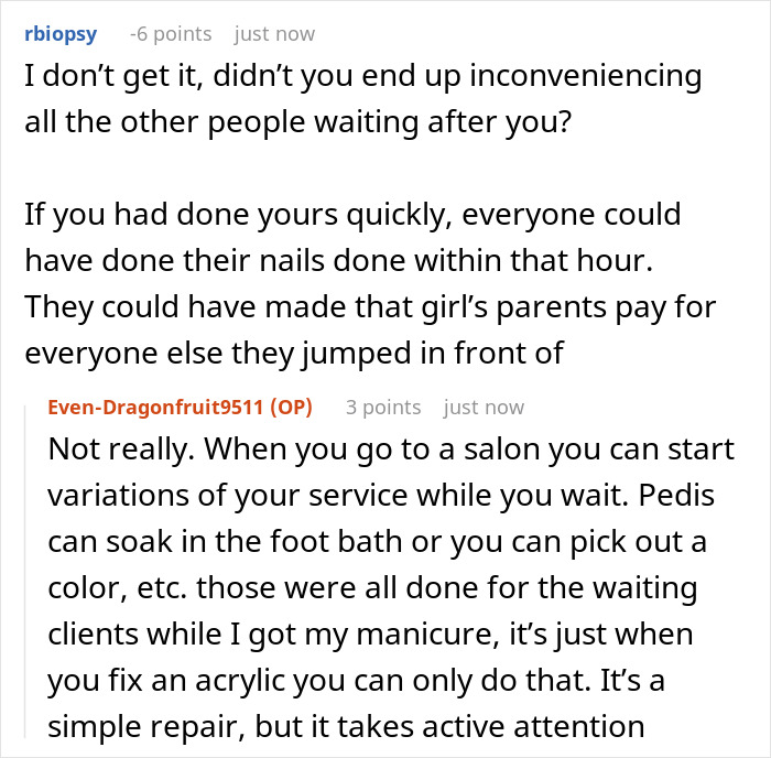 Poster Receives Mixed Reactions After Sharing How They Taught Entitled Nail Salon Clients A Lesson
