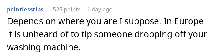 Netizens Discuss Why The Rich Don&rsquo;t Tip After This Appliance Delivery Courier Shares His Experience