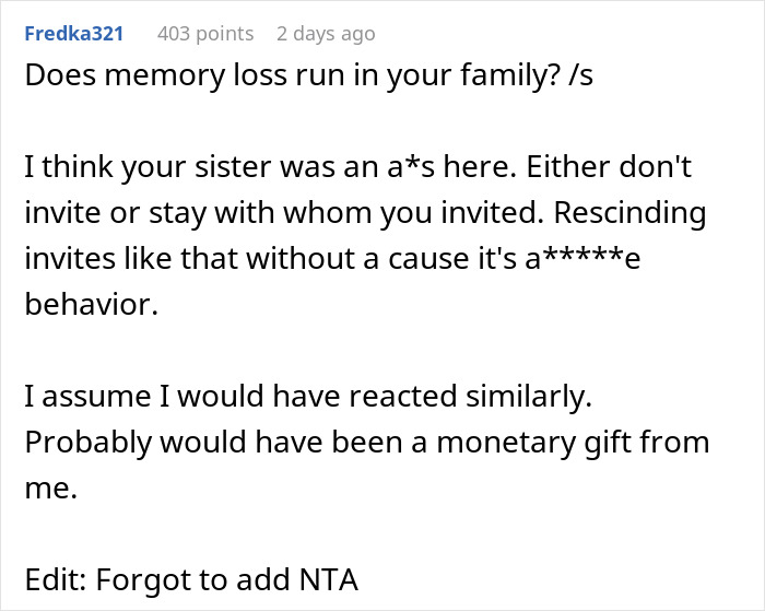 Brother Flips Expensive Gift Meant For Sister&rsquo;s Wedding After She Mistreats His GF Thrice