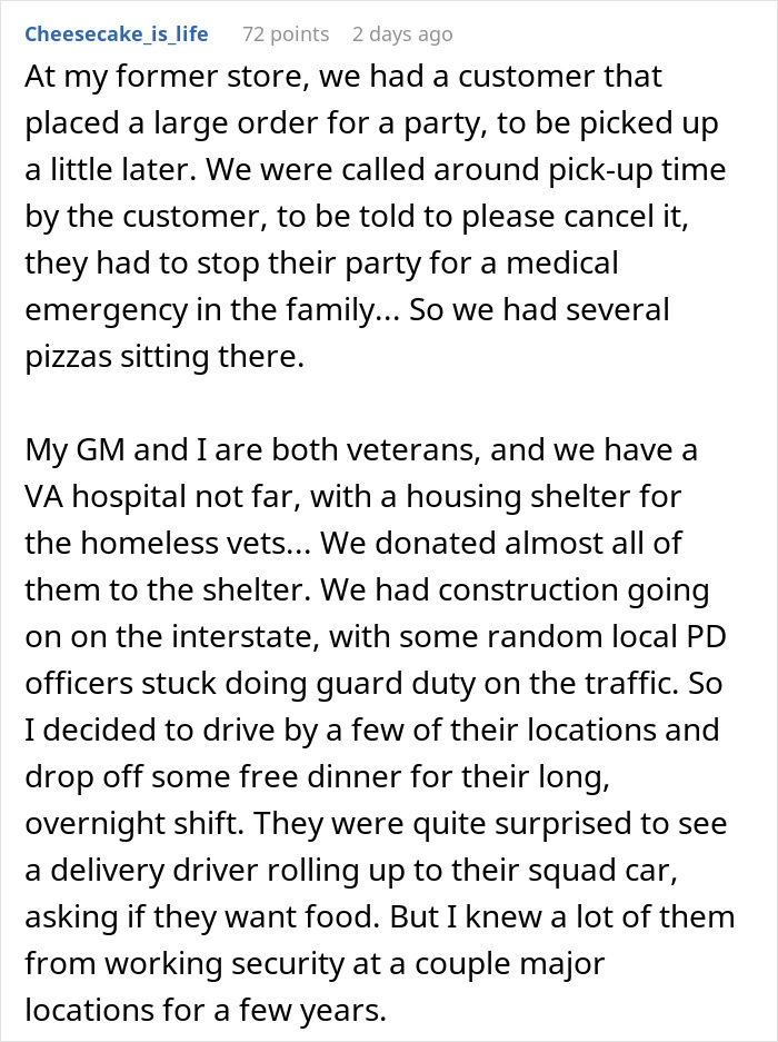 Worker Scolded For Trying To Buy A Homeless Man Pizza, Customer Finds A Brilliant Loophole