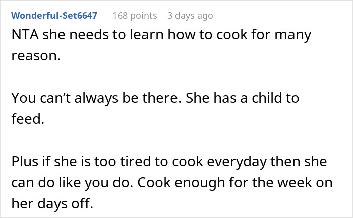 Guy Refuses To Ever Cook For His Wife After She Ate 3 Of His Meal Preps In A Single Night Guy Refuses To Ever Cook For His Wife After She Ate 3 Of His Meal Preps In A Single Night