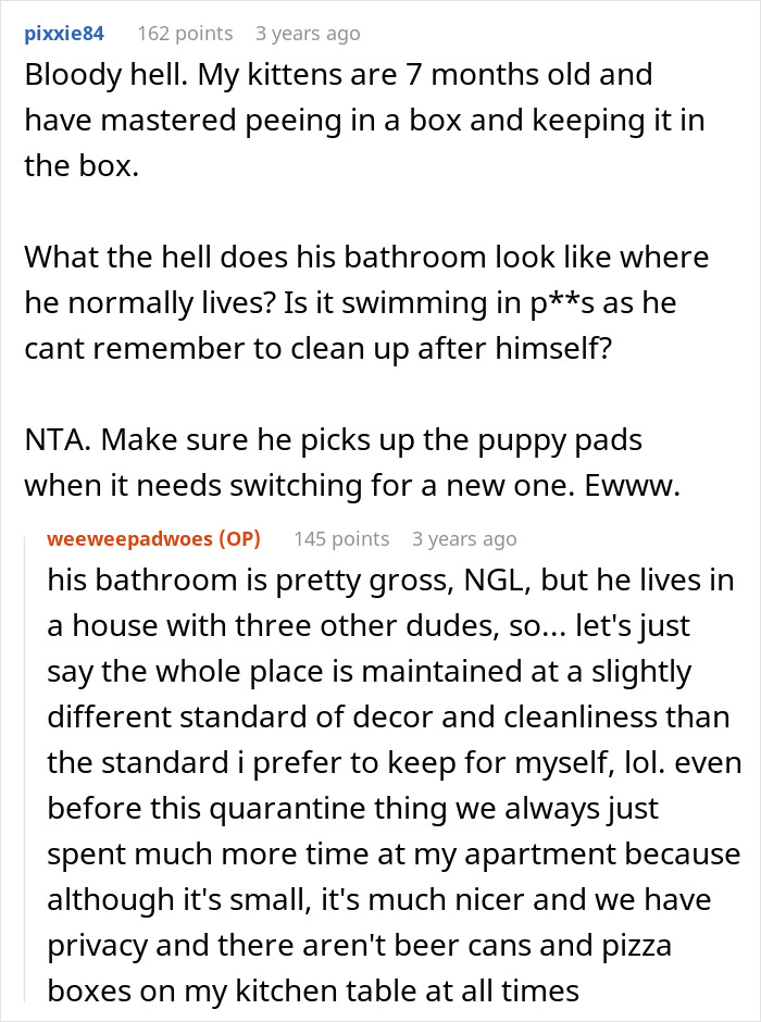 &ldquo;The Bathroom Floor Was Suddenly Always Wet&rdquo;: BF Keeps Missing The Toilet, GF Gets Resourceful