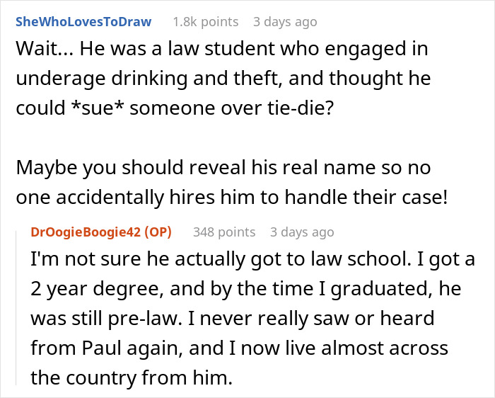 Guy Dyed Roommate's Expensive White Shirts With Vivid Colors To Teach Him A Lesson About &ldquo;Borrowing&rdquo;