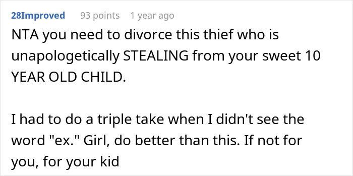&ldquo;AITA For No Longer Handing My Son His Allowance After I Found Out My Husband&rsquo;s Been Taking It?&rdquo;