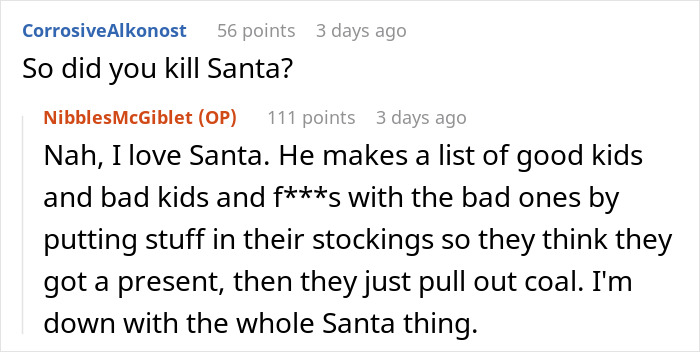 Woman Bears Kids Next Door Screaming For Two Years, Ruins Their Day By Screaming That Santa Died Woman Bears Kids Next Door Screaming For Two Years, Ruins Their Day By Screaming That Santa Died