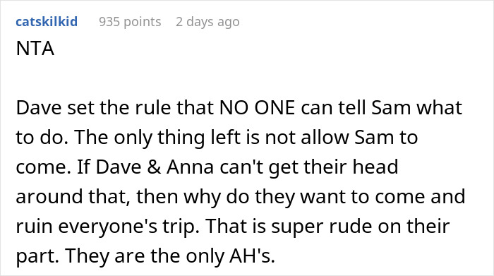 Parents Can't Control Their Son, Are Furious When He's Not Invited On Holiday