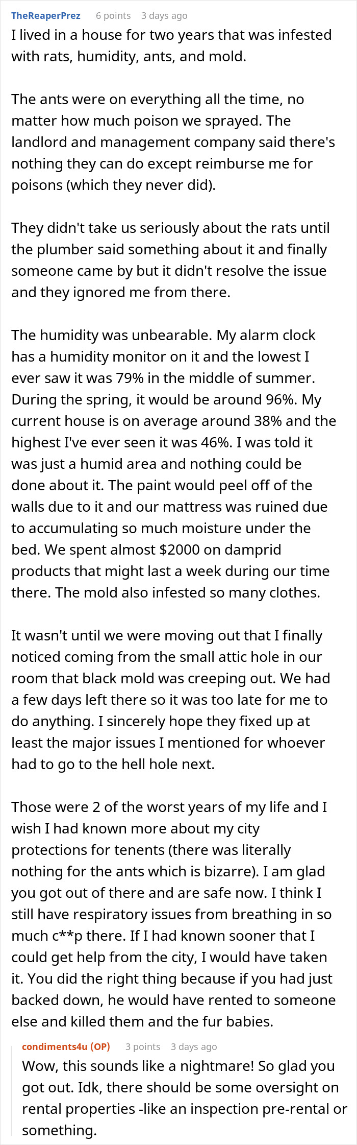 Tenant Finds Mold In The House Landlord Refuses To Do Anything, Tenant Makes Him Regret It