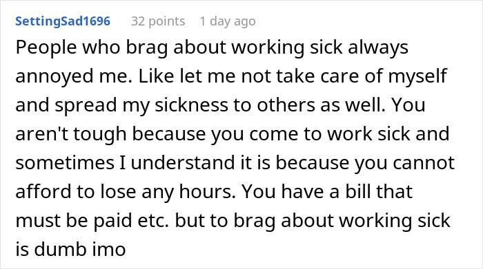 Boss Doesn&rsquo;t Believe Employee Is Actually Sick, Demands She Come In, Gets Karma Served