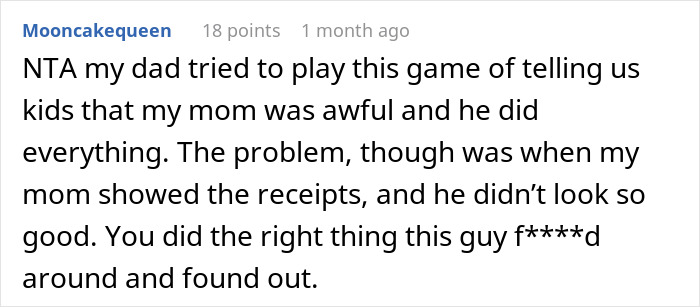 Mom Is Tired Of Ex Pretending To Be &lsquo;Fun Parent&rsquo; While She Takes Care Of Everything, Exposes Him