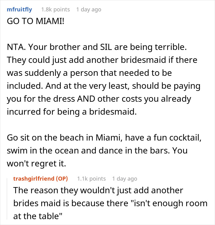 "Sarah Was Completely Appalled": Bride Expects Ex-Bridesmaid To Just Give Away Her Dress