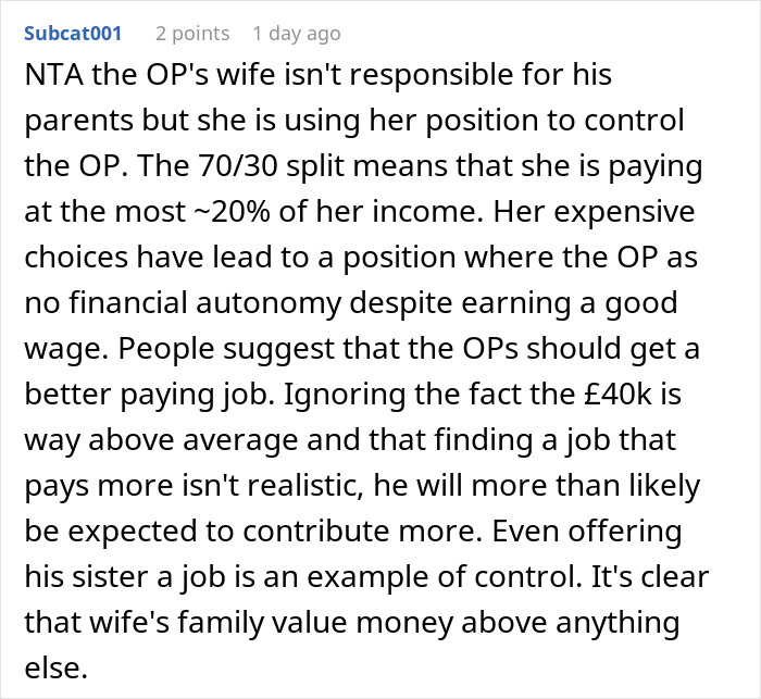 Husband Mad At Wife For Not Giving His Parents Money, Gets Wake-Up Call From The Internet