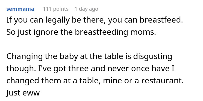 Restaurant Table Becomes Nappy Changing Station, Making Nearby Diners Nauseous Restaurant Table Becomes Nappy Changing Station, Making Nearby Diners Nauseous