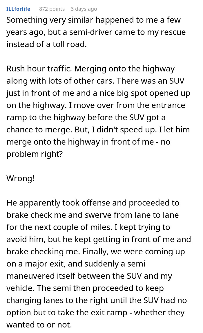 &ldquo;Made A Road Rager Pay For His Actions&rdquo;: Person Gets The Perfect Revenge