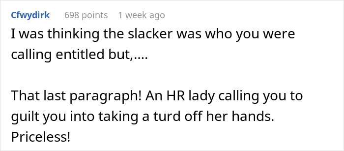 Entitled Employee Demands Her Former Manager To Hire Her At His New Job, He Laughs In Her Face Entitled Employee Demands Her Former Manager To Hire Her At His New Job, He Laughs In Her Face