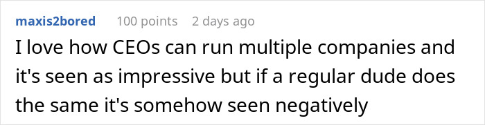 'Bosszilla' Livid His Part-Time Employee Got A Second Job And Isn't As Available Now