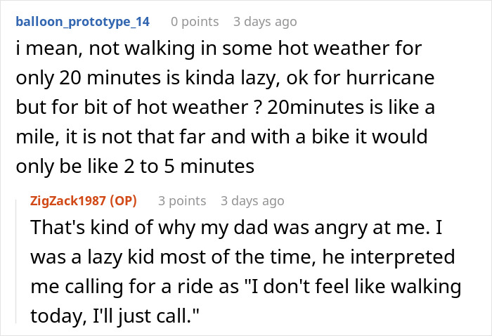 11 Y.O. Walks Home In A Hurricane After Dad Tells Him Off For Calling Sitter To Pick Him Up