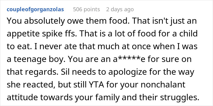 Mom Asks If She Handled The Situation Over Struggling SIL&rsquo;s Food Like A Jerk, Gets No Sympathy