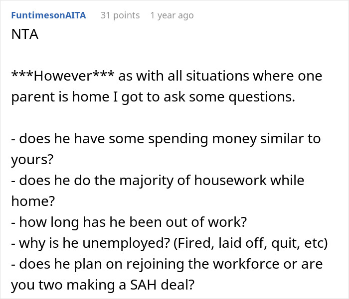 &ldquo;AITA For No Longer Handing My Son His Allowance After I Found Out My Husband&rsquo;s Been Taking It?&rdquo;