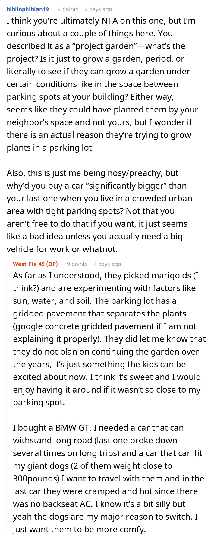 Neighbor Ruins Kid’s Botany Project Over And Over As Parents Keep Putting It In Her Parking Spot Neighbor Ruins Kid’s Botany Project Over And Over As Parents Keep Putting It In Her Parking Spot