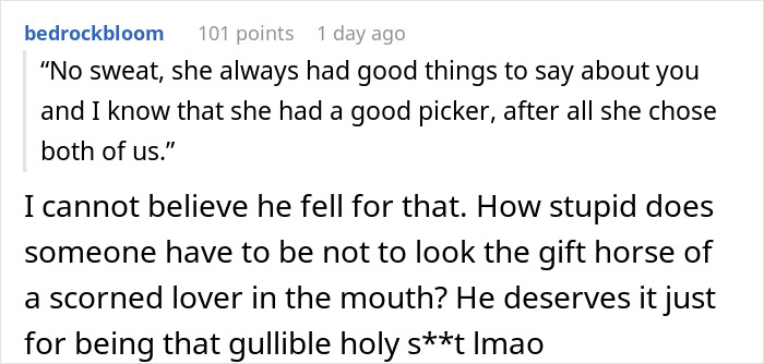 Person Gives Guy His Ex Girlfriend, Horrible Job And Bad Home As Revenge