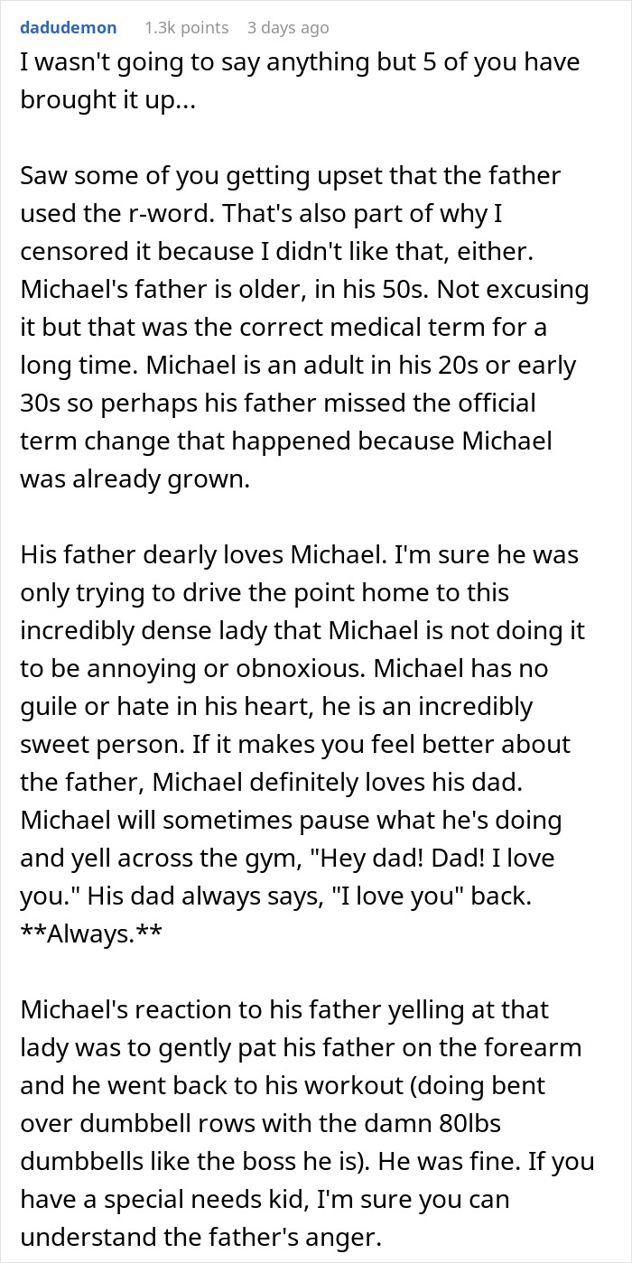 &ldquo;Angry Lady Yelled At A Special Needs Person At The Gym So We Did A Bit Of Trolling&rdquo; 