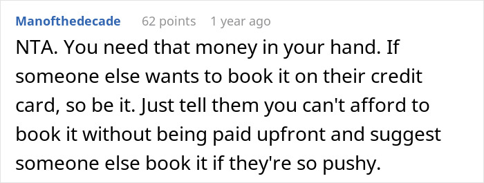 MOH Unwilling To Book An Airbnb Before Every Participant Chips In Upfront, Wonders If She's A Jerk