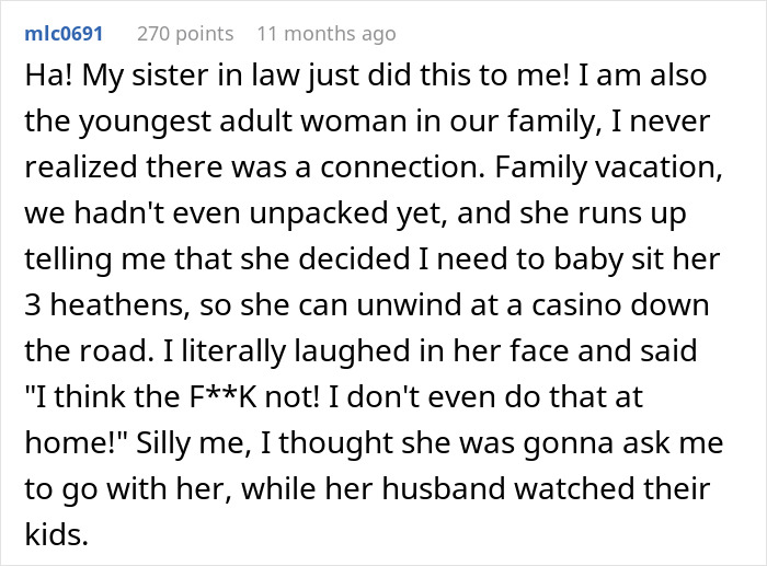 Woman Looks Aunt &ldquo;Dead In The Eye&rdquo; And Chugs Beer After Being Told She Needed To Watch The Kids