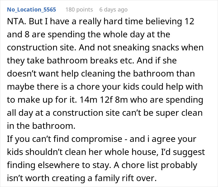 Woman Demands SIL&rsquo;s Kids Do Chores Around The House They Don&rsquo;t Even Live In, Drama Ensues