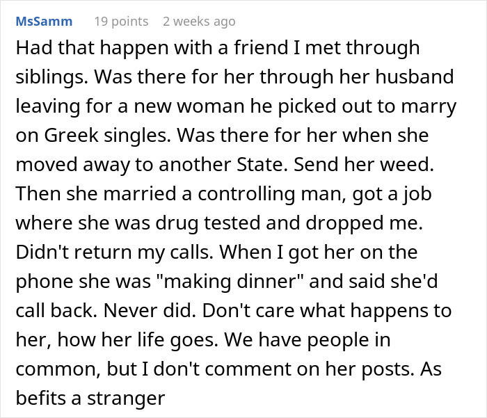 The Internet Applauds This Woman For How She Dealt With Gold-Digging Friend The Internet Applauds This Woman For How She Dealt With Gold-Digging Friend