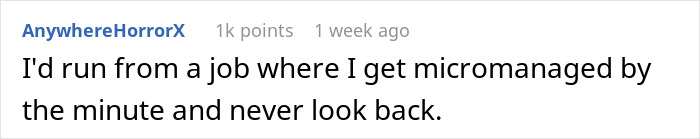 Employee Has Lunch Break At 12:40, It Renders The Boss Livid, Who Texts Them To Return