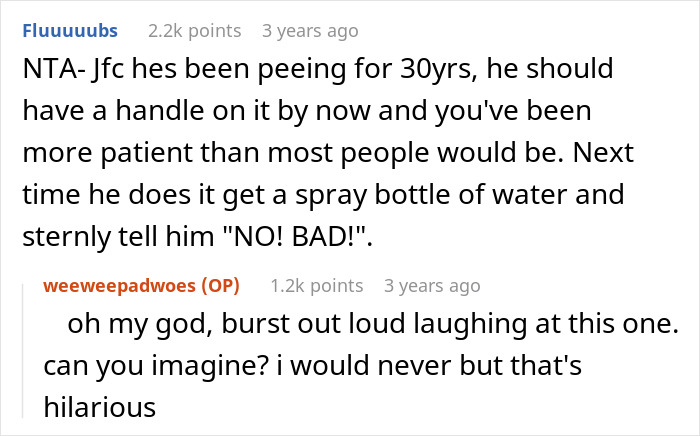 &ldquo;The Bathroom Floor Was Suddenly Always Wet&rdquo;: BF Keeps Missing The Toilet, GF Gets Resourceful