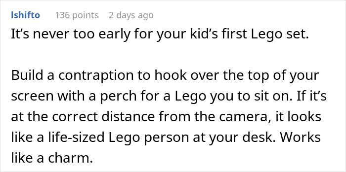 Boss Asks For Cameras To Be On And Full Engagement During Online Meets, One Worker &ldquo;Delivers&rdquo;