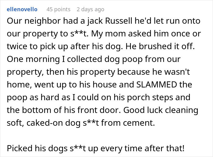 Neighbors Won&rsquo;t Pick Up After Their Dog, Guy Enjoys Watching Them Losing Their Minds After His Revenge