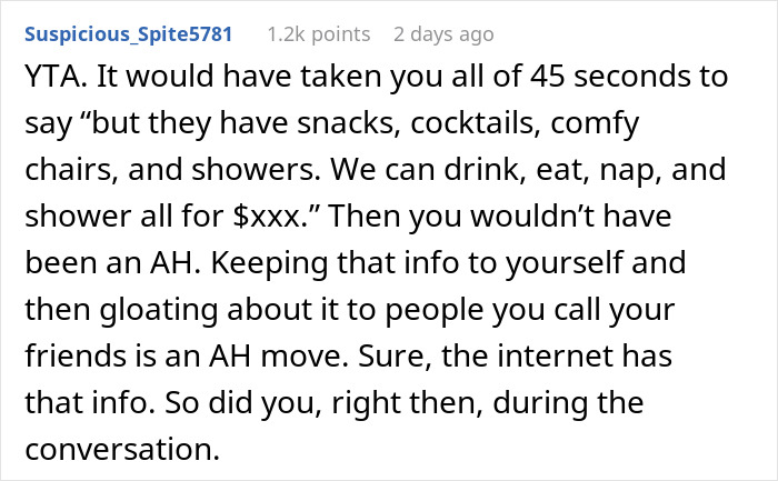 Friends &lsquo;Visibly Angry&rsquo; As Their Pal Spends Layover In A VIP Lounge They Didn&rsquo;t Want To Pay For