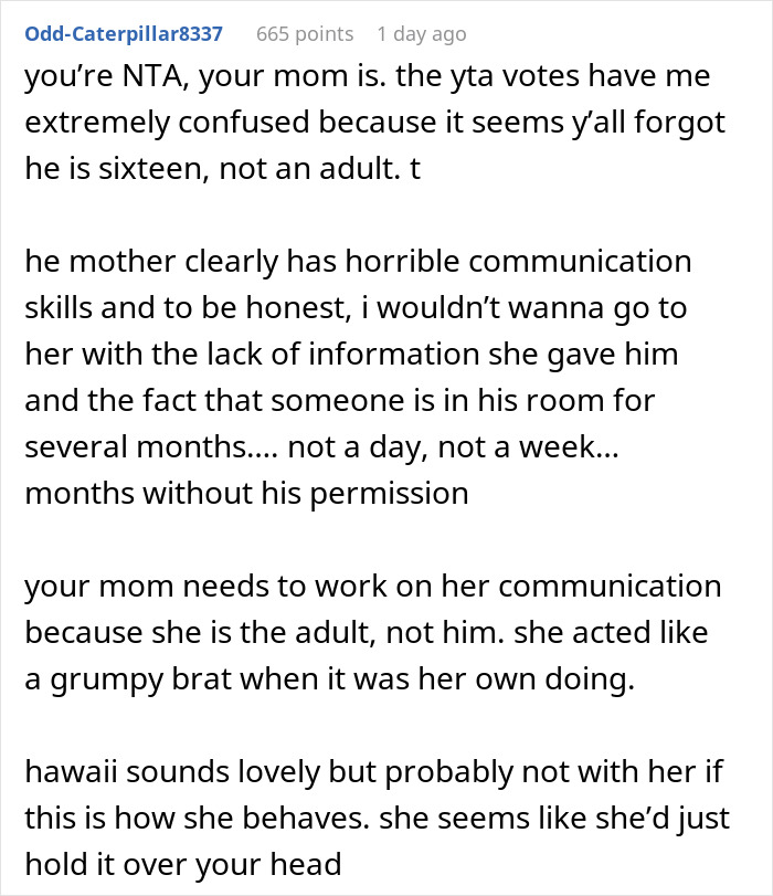 After Refusing To Come Home, Teen Found Out He Missed A Surprise Vacation To Hawaii