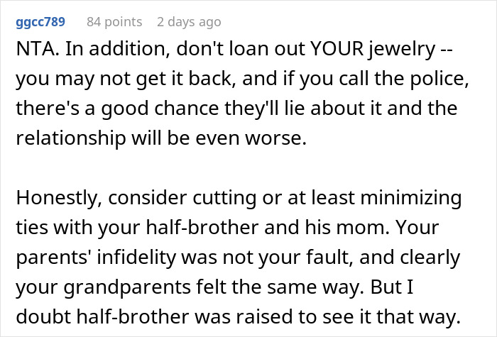 Woman Inherits Her Grandmother&rsquo;s Jewelry And Refuses To Let Her SIL Have It