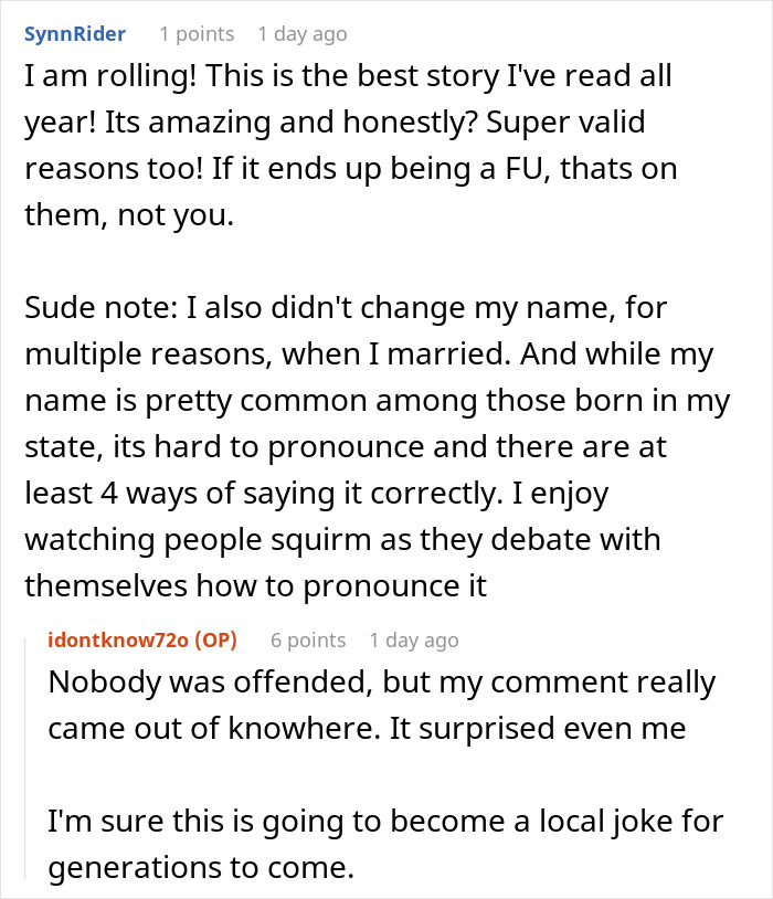 &ldquo;You Could Hear A Pin Drop&rdquo;: Wife Calls In-Laws&rsquo; Last Name &lsquo;Boring&rsquo; Without Thinking Before Speaking