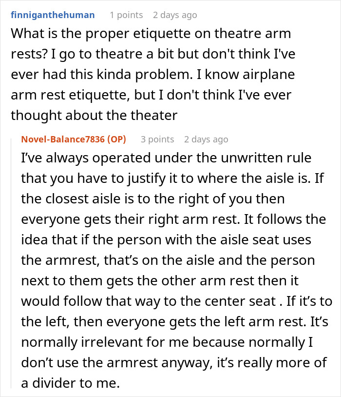 Woman Wreaks Petty Revenge On Fellow Theatergoer After Continuously Getting Elbowed During The Show
