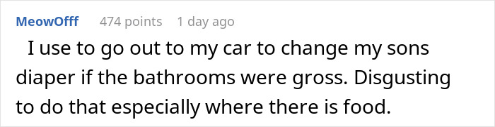 Restaurant Table Becomes Nappy Changing Station, Making Nearby Diners Nauseous Restaurant Table Becomes Nappy Changing Station, Making Nearby Diners Nauseous