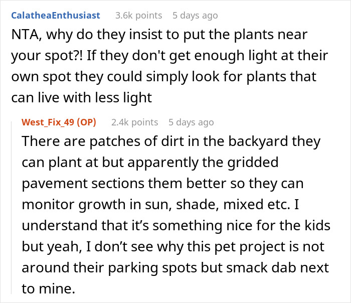 Neighbor Ruins Kid’s Botany Project Over And Over As Parents Keep Putting It In Her Parking Spot Neighbor Ruins Kid’s Botany Project Over And Over As Parents Keep Putting It In Her Parking Spot