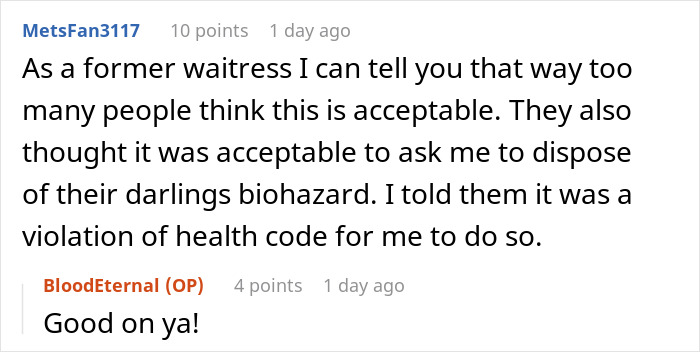 Restaurant Table Becomes Nappy Changing Station, Making Nearby Diners Nauseous Restaurant Table Becomes Nappy Changing Station, Making Nearby Diners Nauseous