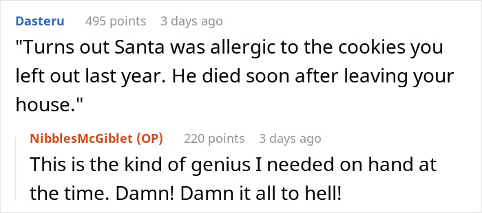 Woman Bears Kids Next Door Screaming For Two Years, Ruins Their Day By Screaming That Santa Died Woman Bears Kids Next Door Screaming For Two Years, Ruins Their Day By Screaming That Santa Died