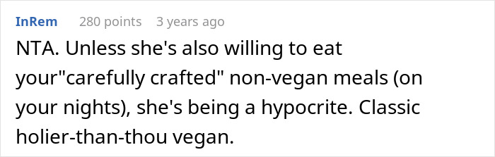 “AITA For Adding Meat To My Girlfriend’s Vegan Dishes?” “AITA For Adding Meat To My Girlfriend’s Vegan Dishes?”