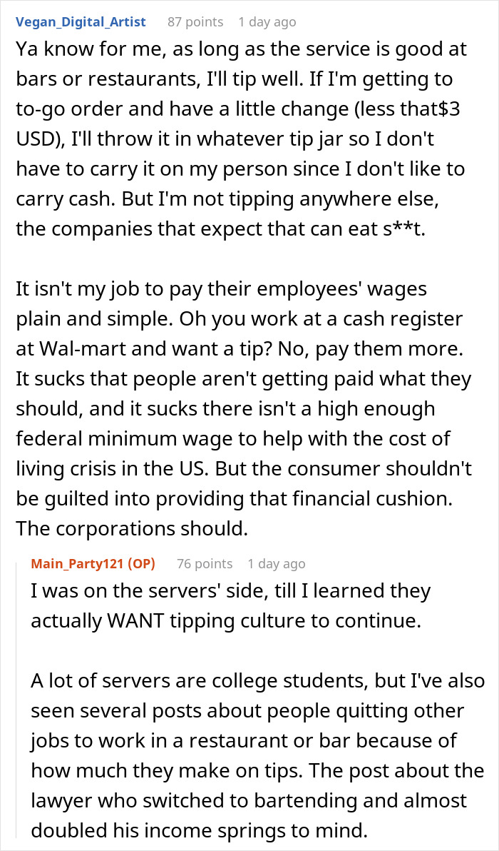 Woman Goes Viral After Revealing Why She Stopped Tipping In The US Woman Goes Viral After Revealing Why She Stopped Tipping In The US